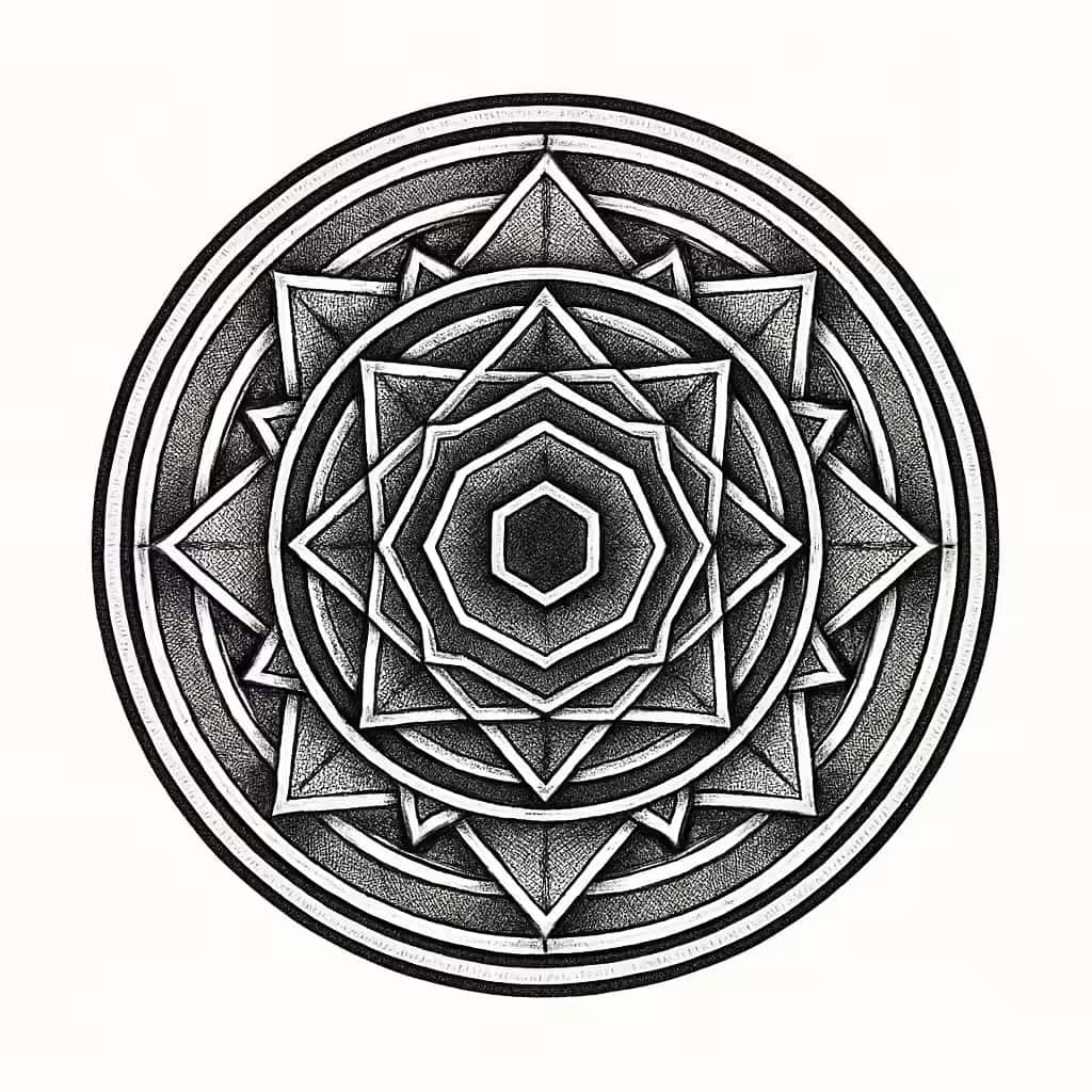 Geometric Tattoos | Modern Art in Symmetry