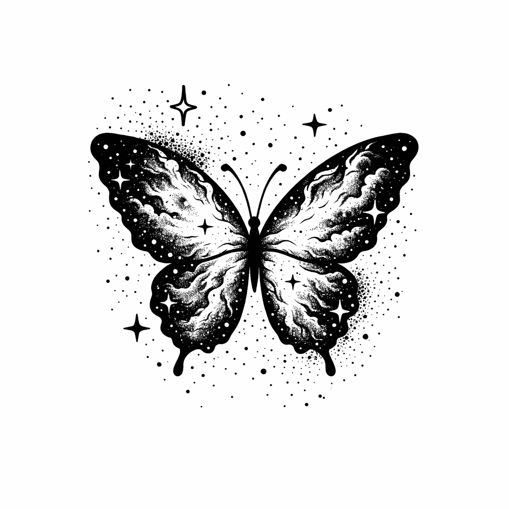 Custom tattoo concepts generated by AInker AI from text prompts