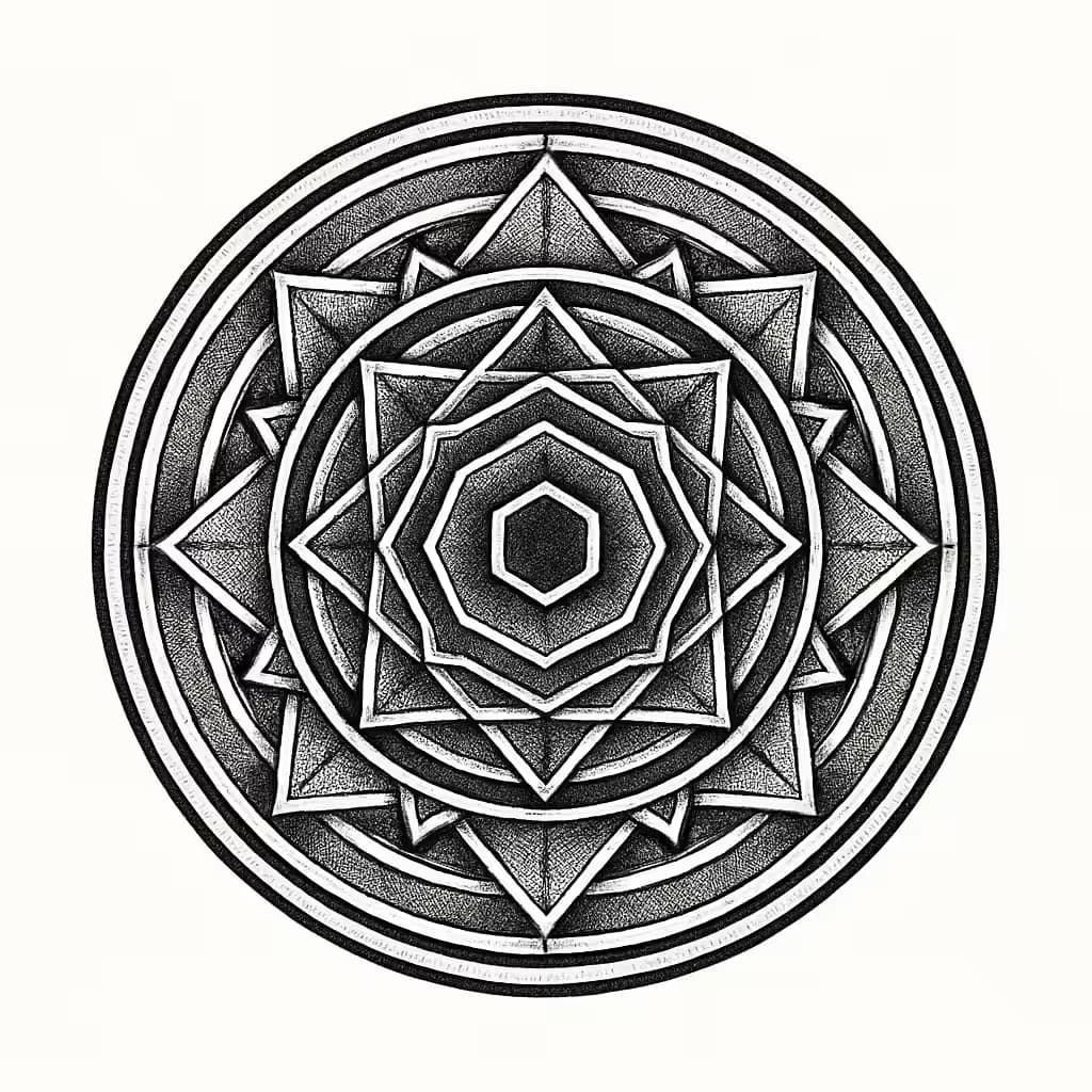 Geometric Tattoos | Modern Symmetry and Artistry
